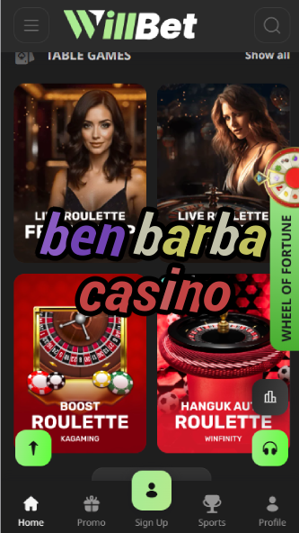 Ben Barba Casino - Sports Star-Themed Casino-casinoorder.vip